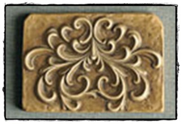 SOUTHERN LIVING AT HOME TERRA COTTA SET OF 3 DECORATIVE WALL ART PLAQUES - Plastic Glass and Wax ~ PGW